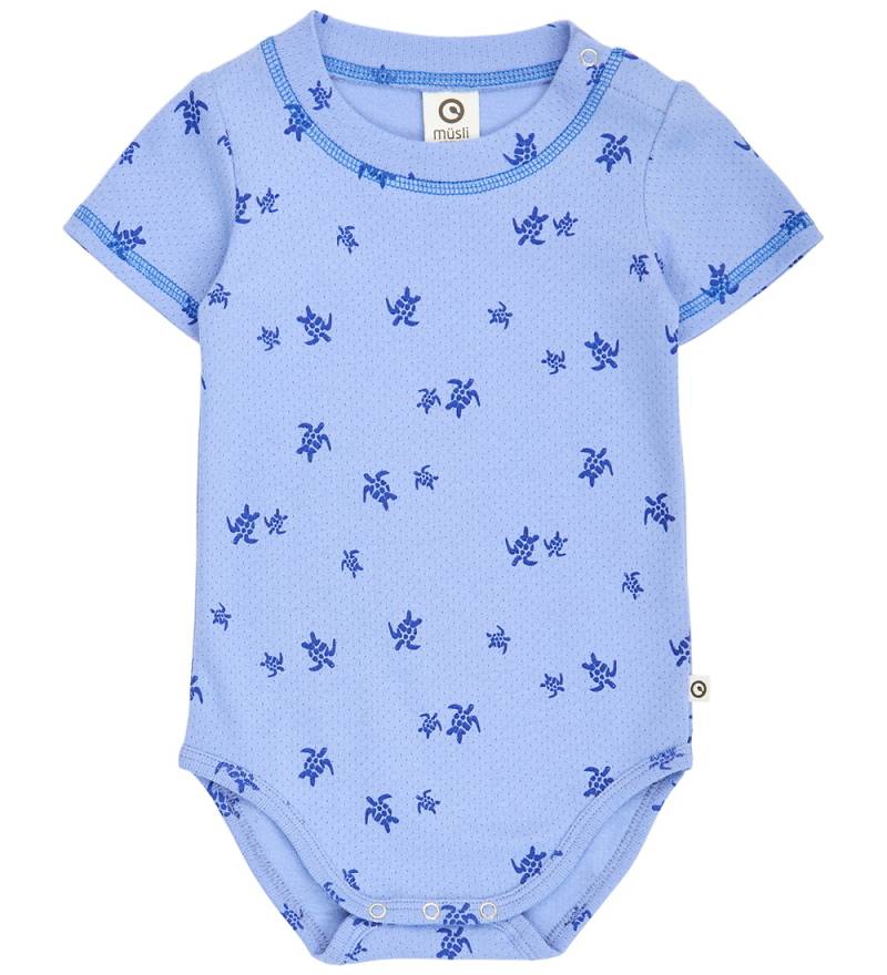 Müsli Body k/ä - Turtle - Azure Blue/Shell Blue - Müsli - 2 Jahre (92) - Body K/Ä von Müsli