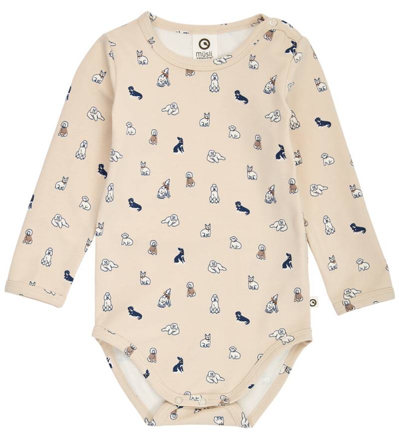 Müsli Body l/ä - Altenglisch - Oak/Walnuss/Navy - Müsli - 1½ Jahre (86) - Body L/Ä von Müsli