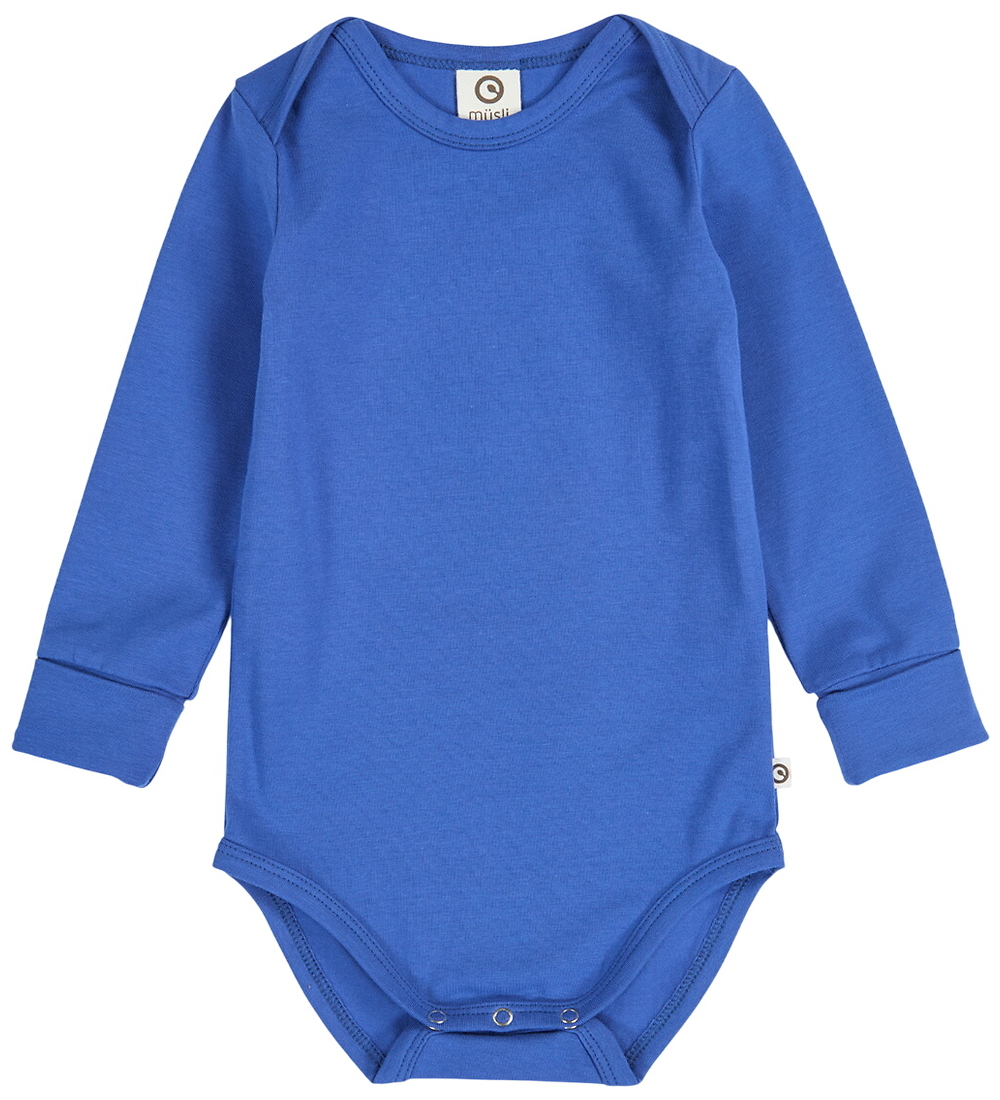 Müsli Body l/ä - Cozy Ich - Azur Blue - Müsli - 1½ Jahre (86) - Body L/Ä von Müsli