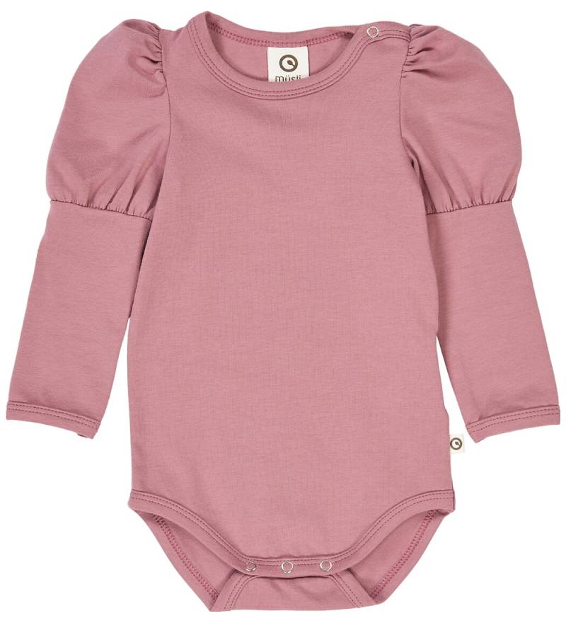 Müsli Body l/ä - Cozy Me Puff - Nostalgie Rose - Müsli - 2 Jahre (92) - Body L/Ä von Müsli