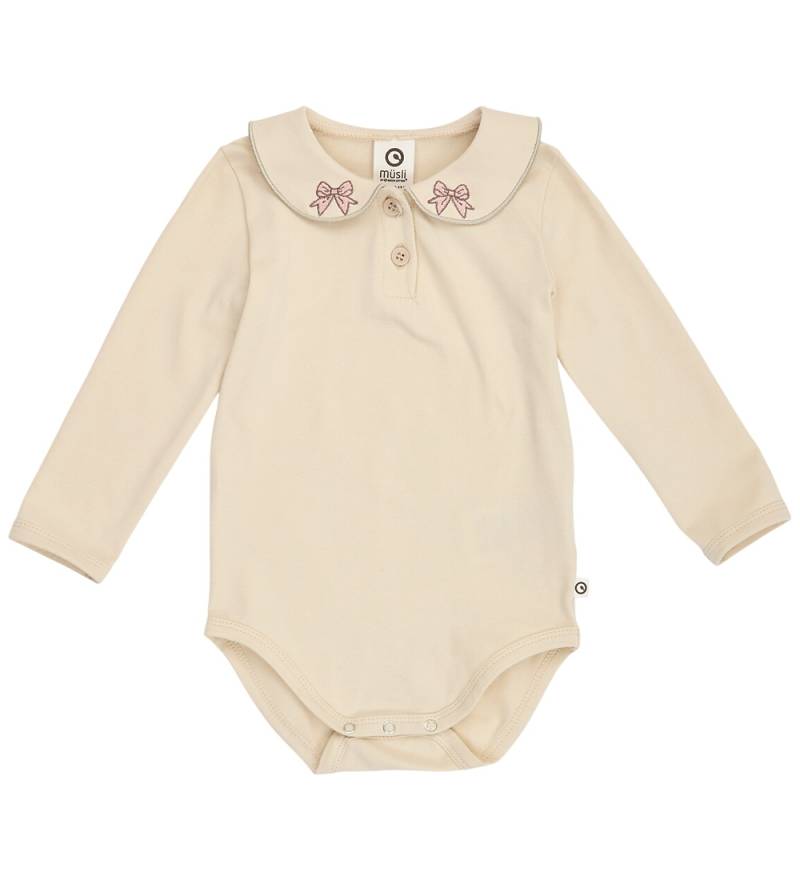 Müsli Body l/ä - Cozy Me Stickerei - Oak - Müsli - 62 - Body L/Ä Müsli Body l/ä - Cozy Me Stickerei - Oak - Müsli - 62 - Body L/Ä von Müsli