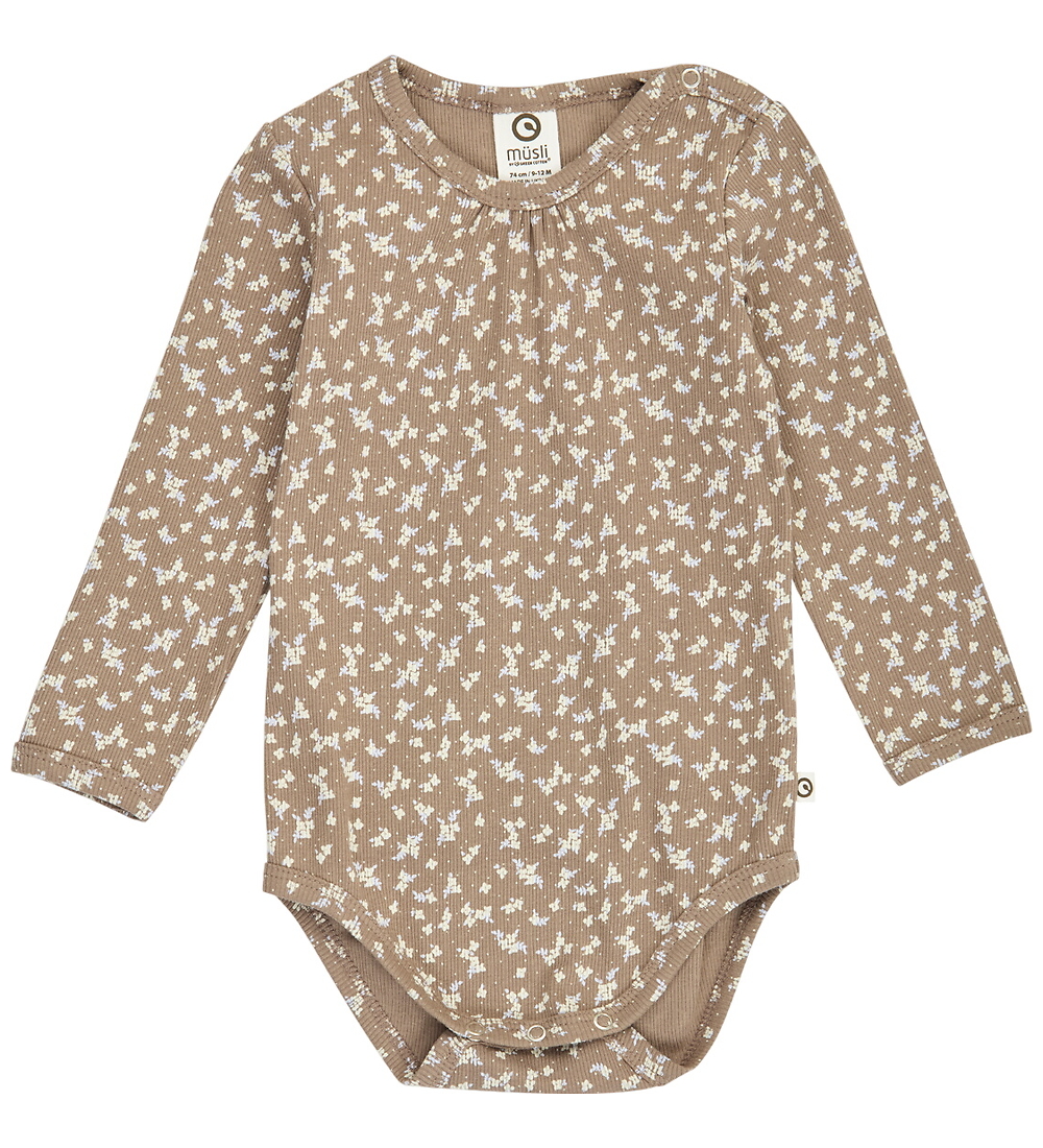 Müsli Body l/ä - Rib - Alyssum - Walnuss/Oak/Mauve - Müsli - 74 - Body L/Ä Müsli Body l/ä - Rib - Alyssum - Walnuss/Oak/Mauve - Müsli - 74 - Body L/Ä von Müsli