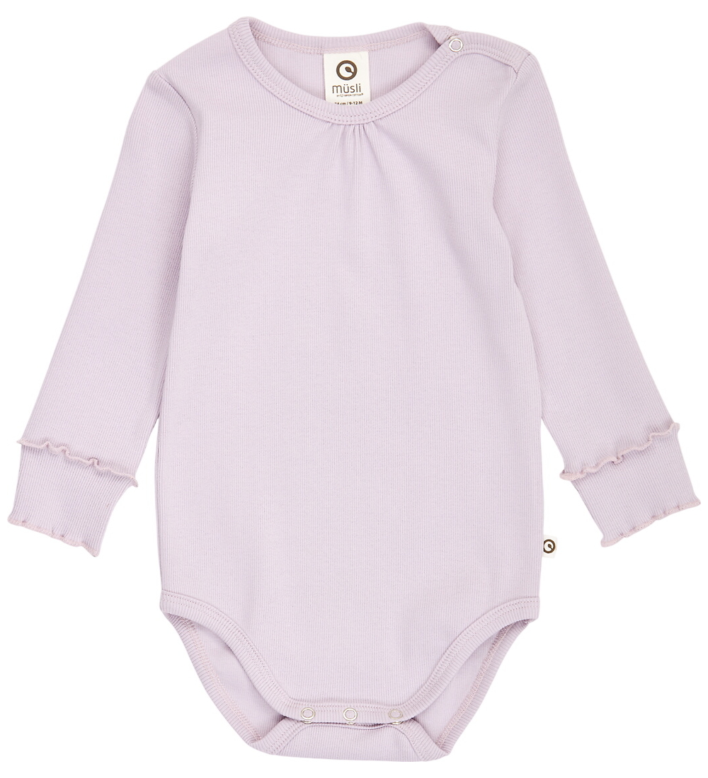 Müsli Body l/ä - Rib - Cozy Me Deco - Bloom - Müsli - 1½ Jahre (86) - Body L/Ä von Müsli
