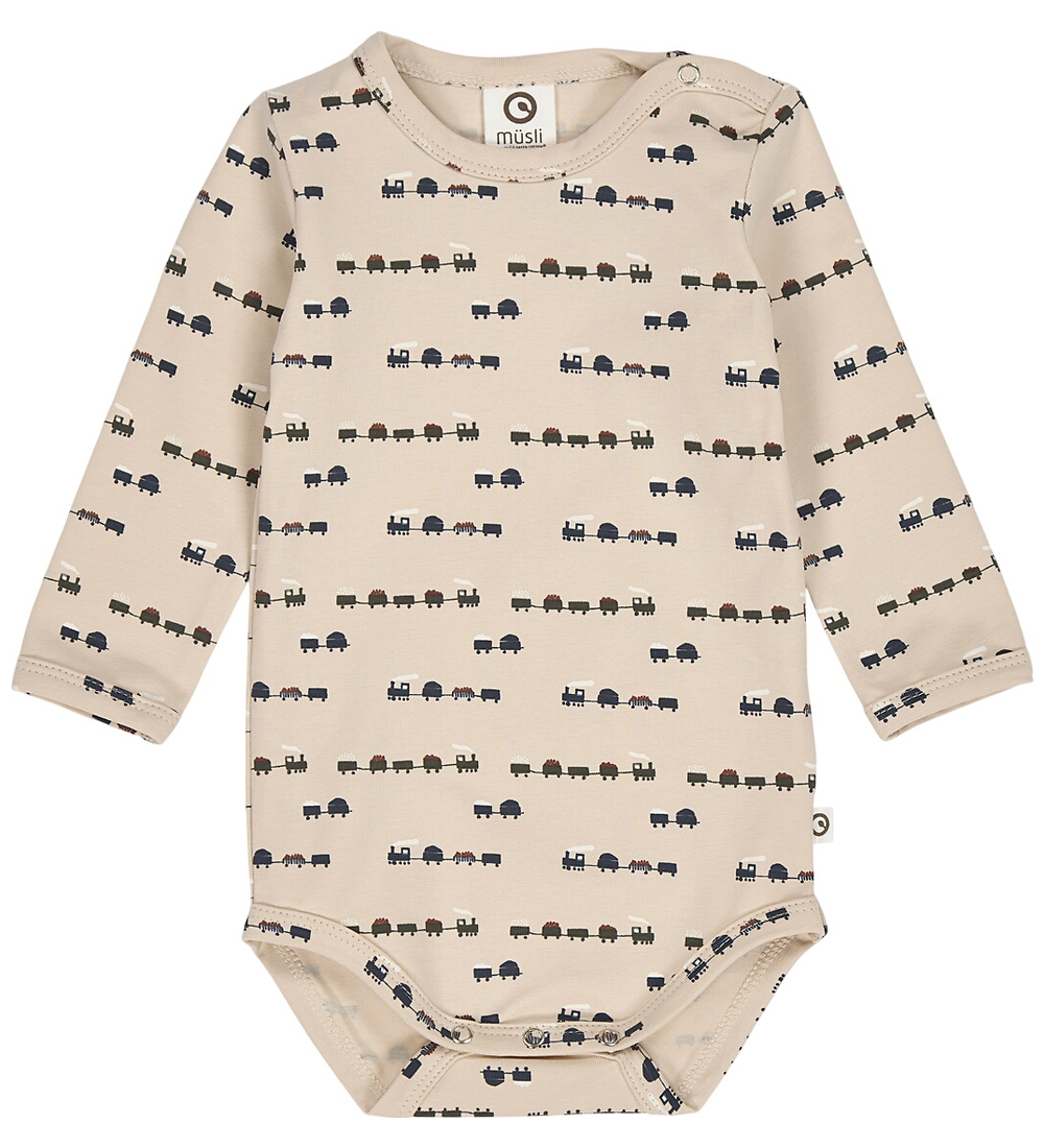 Müsli Body l/ä - Train - Oak/Root/Deep Green - Müsli - 2 Jahre (92) - Body L/Ä von Müsli