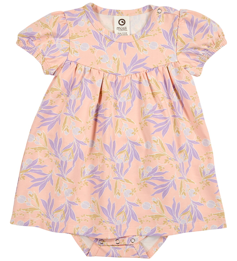 Müsli Bodykleid k/ä - Peony Puff - Peach/Bloom/Dream - Müsli - 68 - Body K/Ä Müsli Bodykleid k/ä - Peony Puff - Peach/Bloom/Dream - Müsli - 68 - Body K/Ä von Müsli