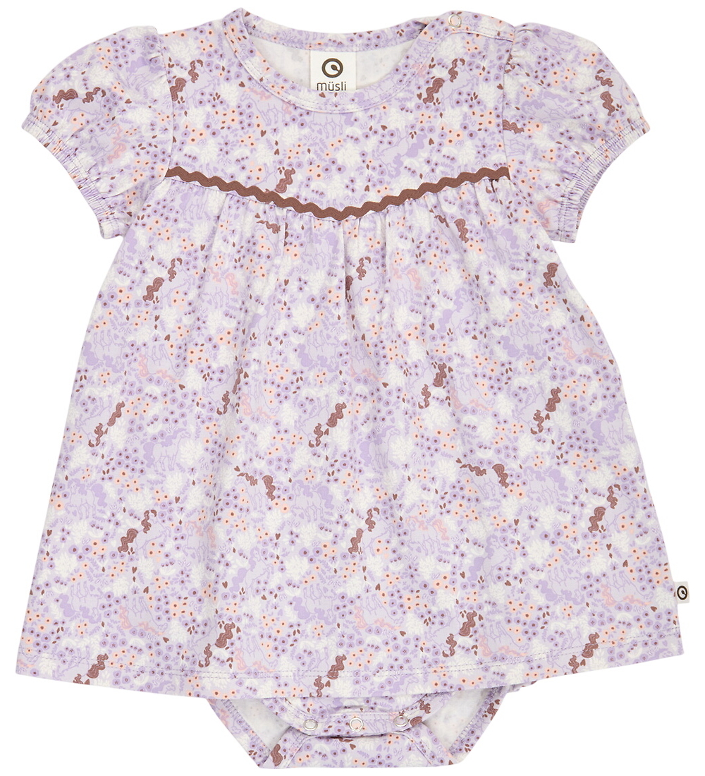 Müsli Bodykleid k/ä - Prairie Puff - Bloom/Tofu/Pekannuss - Müsli - 68 - Body K/Ä Müsli Bodykleid k/ä - Prairie Puff - Bloom/Tofu/Pekannuss - Müsli - 68 - Body K/Ä von Müsli