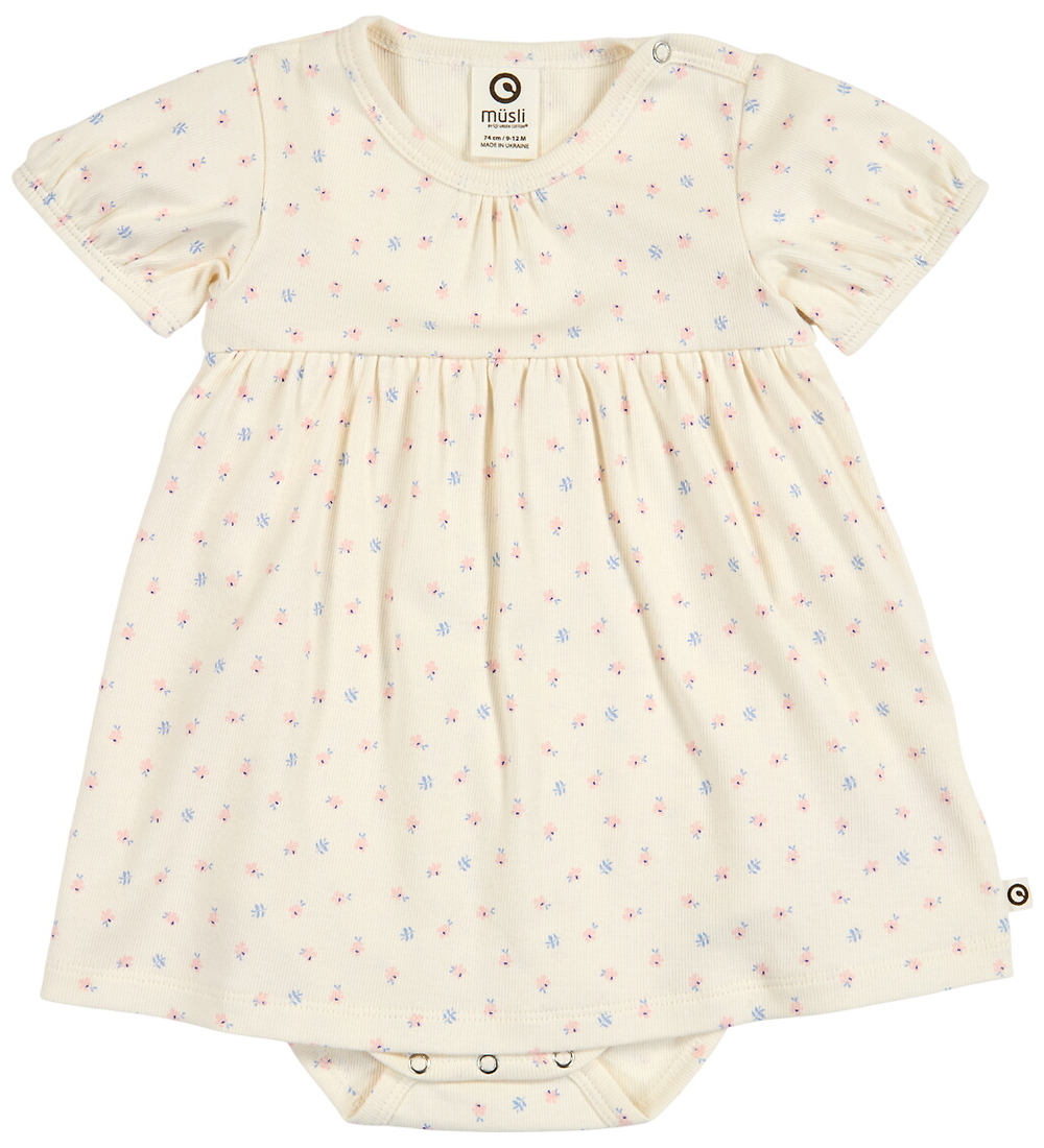 Müsli Bodykleid k/ä - Rib - Spring Puff - Tofu/Nektar/Shell Blue - Müsli - 62 - Body K/Ä Müsli Bodykleid k/ä - Rib - Spring Puff - Tofu/Nektar/Shell Blue - Müsli - 62 - Body K/Ä von Müsli