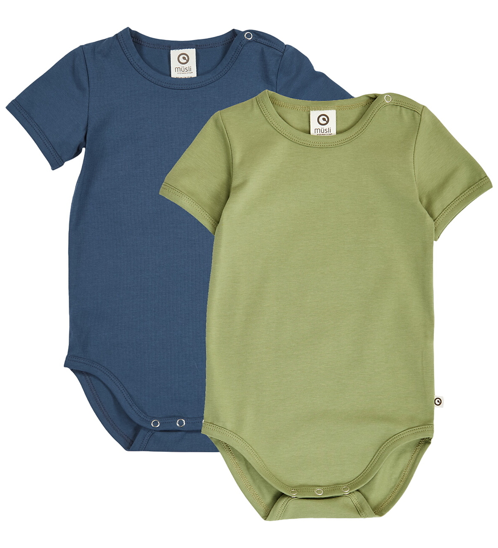 Müsli Bodys k/ä - Cozy Ich - 2er-Pack - Spring/Navy - Müsli - 62 - Body K/Ä Müsli Bodys k/ä - Cozy Ich - 2er-Pack - Spring/Navy - Müsli - 62 - Body K/Ä von Müsli