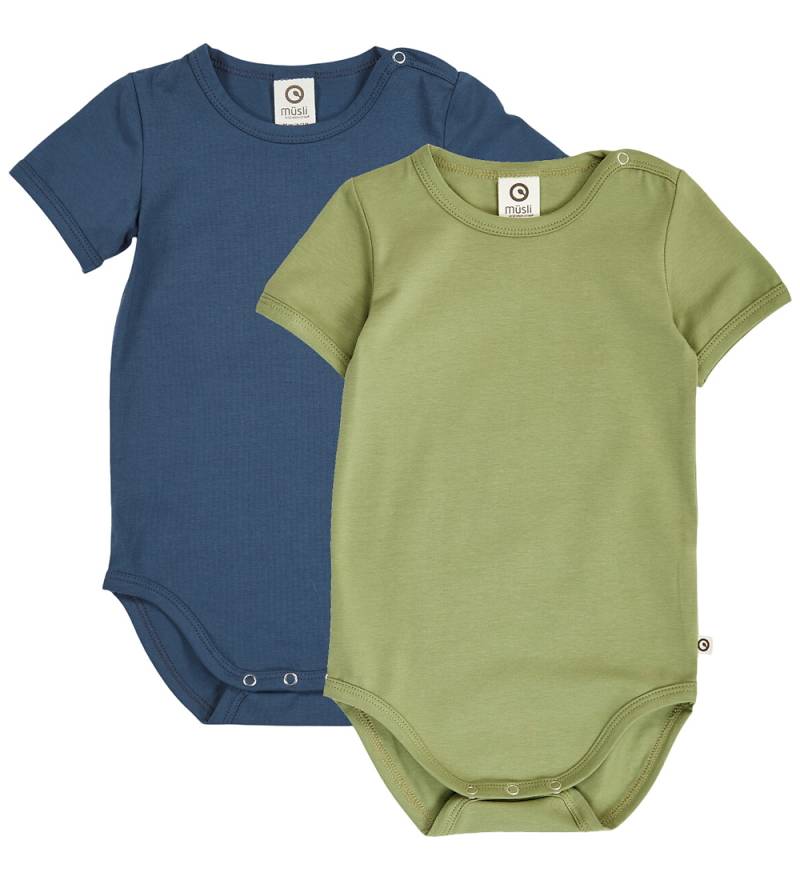 Müsli Bodys k/ä - Cozy Ich - 2er-Pack - Spring/Navy - Müsli - 62 - Body K/Ä Müsli Bodys k/ä - Cozy Ich - 2er-Pack - Spring/Navy - Müsli - 62 - Body K/Ä von Müsli