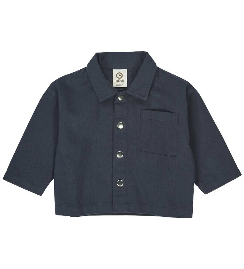 Müsli Hemd - Twill Baby - Nacht Blue - Müsli - 2 Jahre (92) - Hemd/Bluse von Müsli