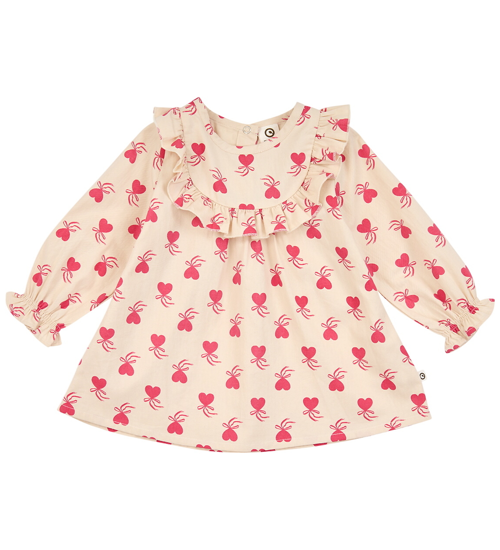 Müsli Kleid l/ä - Baby - Love Briefe - Oak/Rouge Ed - Müsli - 74 - Kleider von Müsli