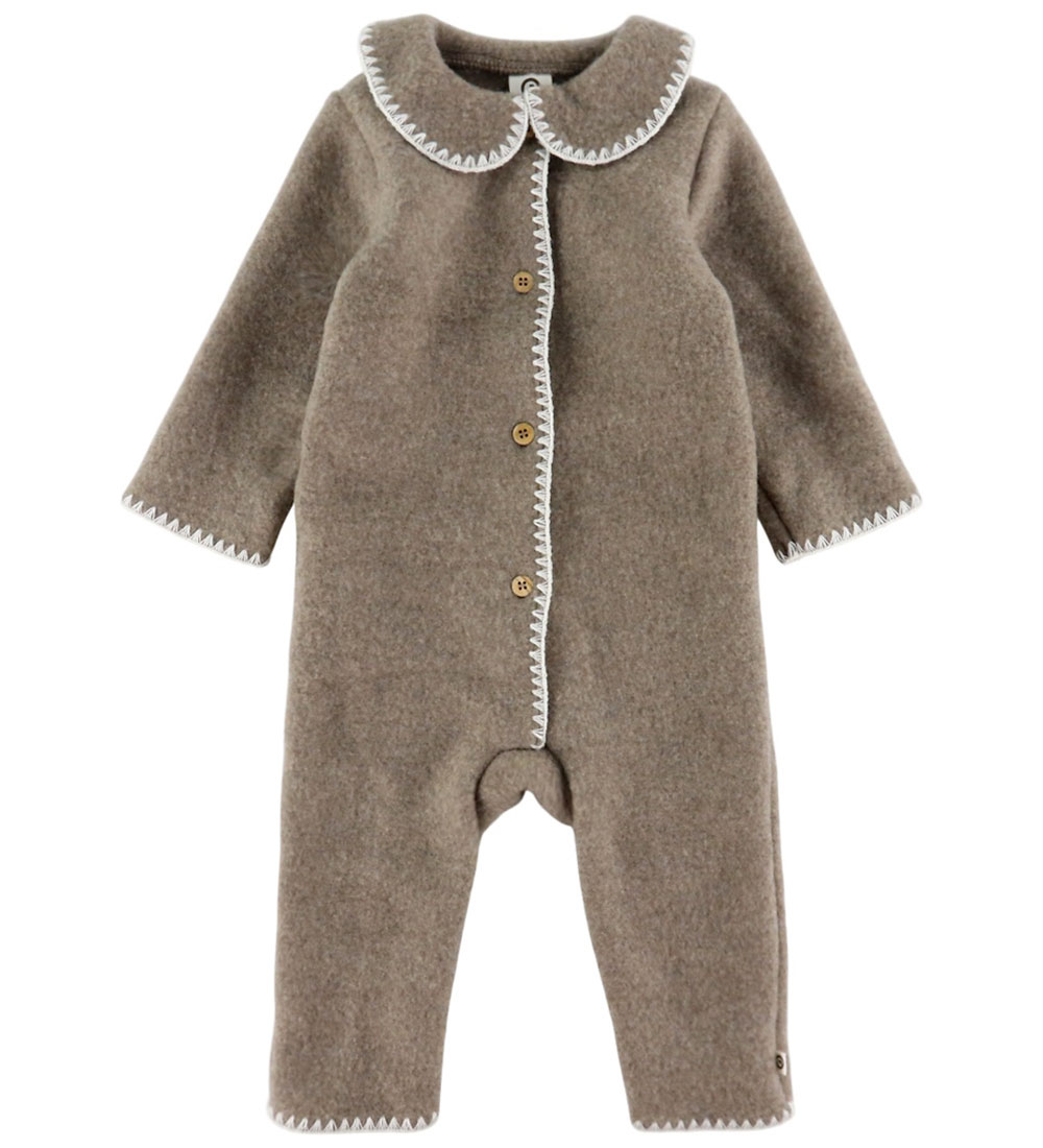 Müsli Overall - Wollfleece - Brown Melange - Müsli - 92/98 - Overalls Müsli Overall - Wollfleece - Brown Melange - Müsli - 92/98 - Overalls von Müsli