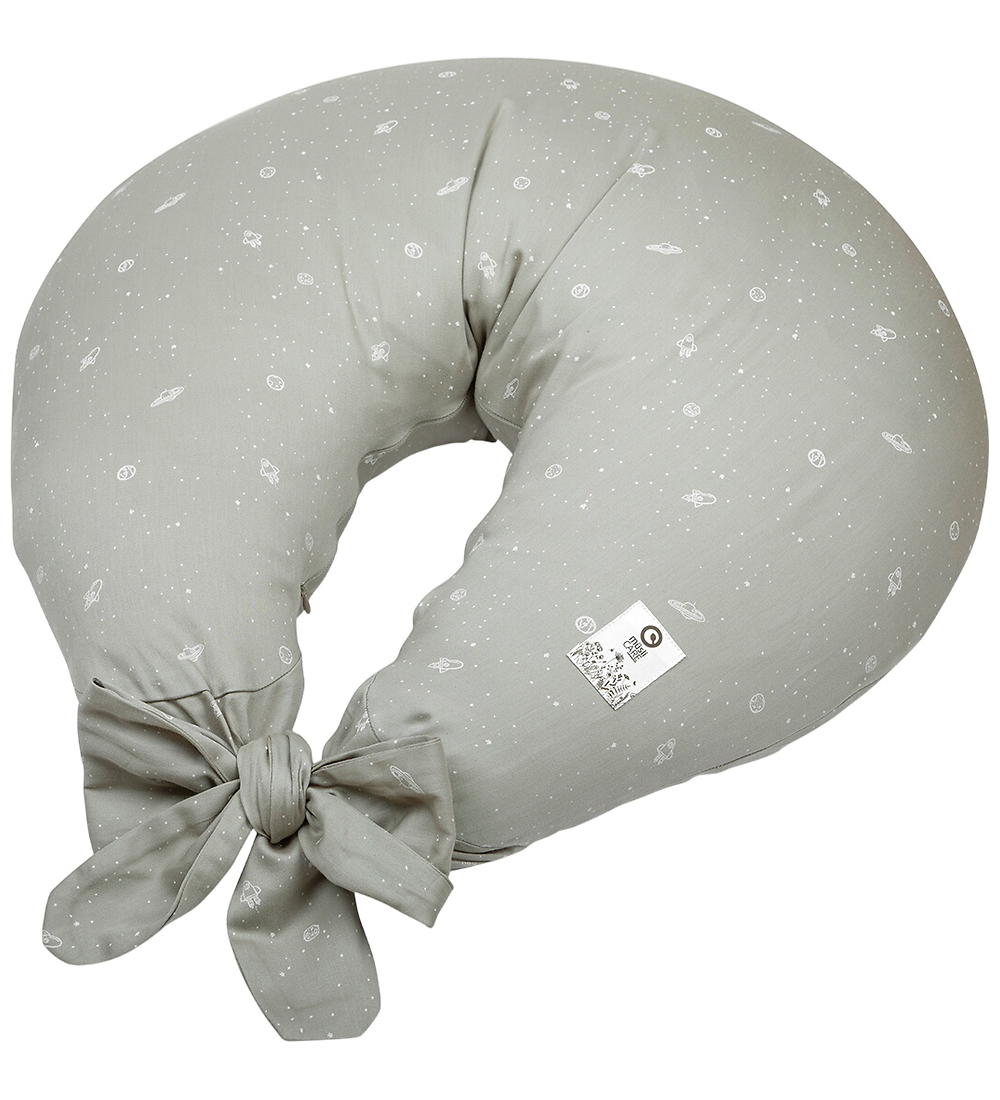 Müsli Stillkissen - Kosmos Kapok - 70x24 cm - Nase - Mineral Gre - Müsli - One Size - Stillkissen von Müsli