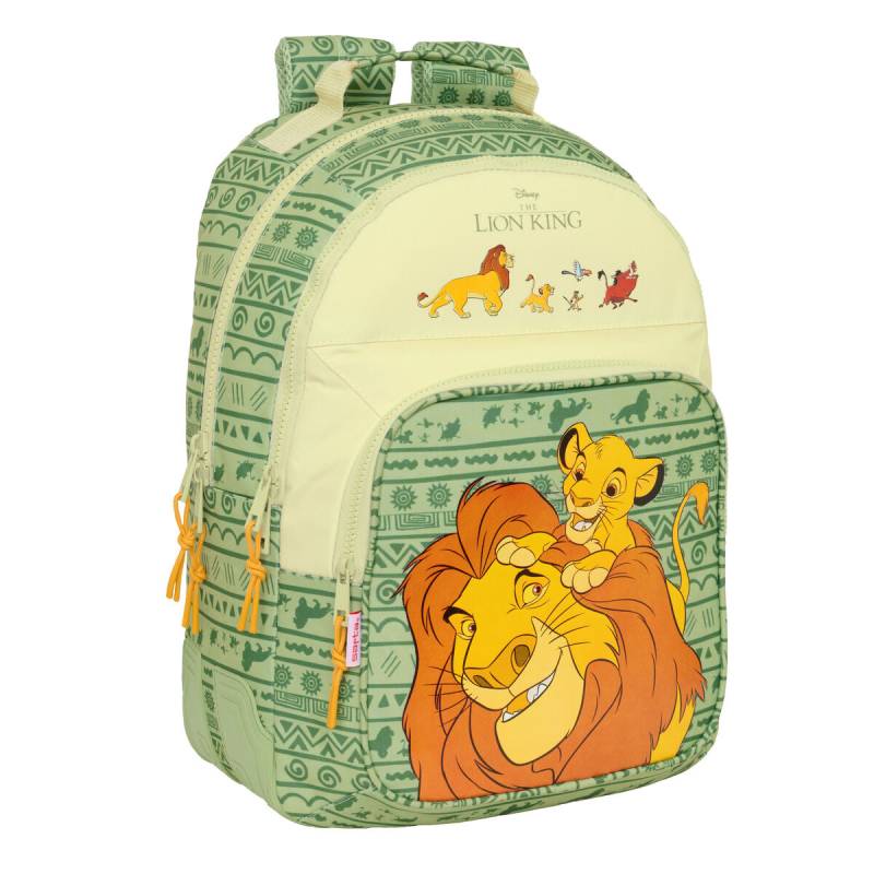 Schulrucksack Mufasa grün Beige 32 x 42 x 15 cm von Mufasa