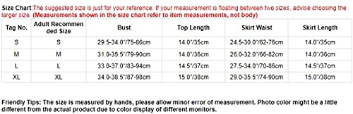 Mufeng Kostüm Cheerleading Donna 2 Teile Crop Top Kurz + Faltenrock Japanische Schuluniform Cosplay Kostüm Karneval Verkleidung Halloween Party Rot XL Mufeng Kostüm Cheerleading Donna 2 Teile Crop Top Kurz + Faltenrock Japanische Schuluniform Cosplay Kostüm Karneval Verkleidung Halloween Party Rot XL von Mufeng