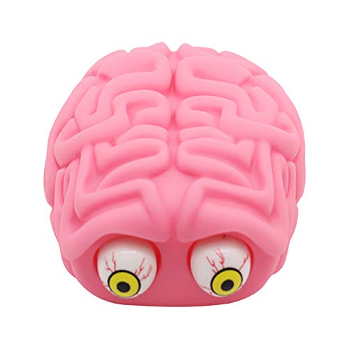 Muium(TM) Squeeze Ball Gehirn,Gehirn Stressball Squeeze Toy Antistressball Stress Relief Toys Stressballs Stressball Gehirn Knetball Knautschball Kleiner Ball,Stressabbau für Kinder Adult (1 Stuck) von Muium(TM)