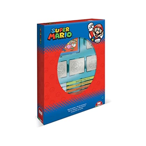 Super Mario Window Box, 4 Stamps von Multi Print Super Mario