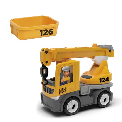 MultiGO Build 2+1 Set Sandkasten Spielzeug für Kinder ab 3 Jahre - Bauarbeiter mit Auto - Sandspielzeug für Outdoor Spiele - Auto für den Garten MultiGO Build 2+1 Set Sandkasten Spielzeug für Kinder ab 3 Jahre - Bauarbeiter mit Auto - Sandspielzeug für Outdoor Spiele - Auto für den Garten von MultiGO