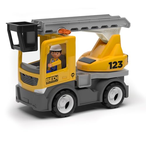 MultiGO Build Sandkasten Spielzeug für Kinder ab 3 Jahre - großes Drehleiterfahrzeug mit Fahrer - Sandspielzeug für Outdoor Spiele - Auto für den Garten MultiGO Build Sandkasten Spielzeug für Kinder ab 3 Jahre - großes Drehleiterfahrzeug mit Fahrer - Sandspielzeug für Outdoor Spiele - Auto für den Garten von MultiGO