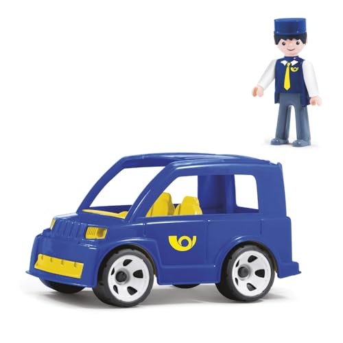 MultiGO City Set Sandkasten Spielzeug für Kinder ab 3 Jahre - Postauto mit Briefträger - Sandspielzeug für Outdoor Spiele - Auto für den Garten MultiGO City Set Sandkasten Spielzeug für Kinder ab 3 Jahre - Postauto mit Briefträger - Sandspielzeug für Outdoor Spiele - Auto für den Garten von MultiGO