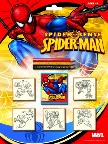 Multiprint 5657 – Kreativset – Blister 5 Stempel – Spiderman von Multiprint