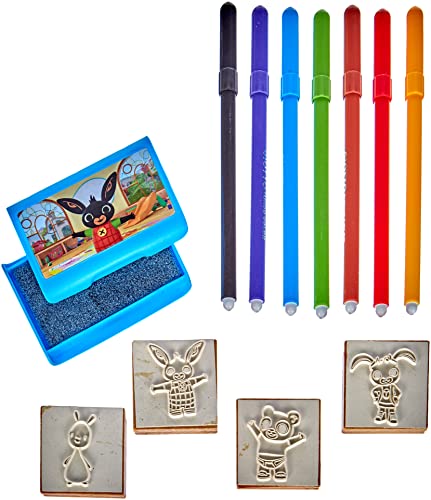 Multiprint Box 4 Stempel für Kinder Bing, 100% Made in Italy, Benutzerdefinierte Stempelset Kinder, in Holz und Naturkautschuk, Ungiftige Waschbare Tinte, Geschenkidee, Art.27987 Multiprint Box 4 Stempel für Kinder Bing, 100% Made in Italy, Benutzerdefinierte Stempelset Kinder, in Holz und Naturkautschuk, Ungiftige Waschbare Tinte, Geschenkidee, Art.27987 von Multiprint