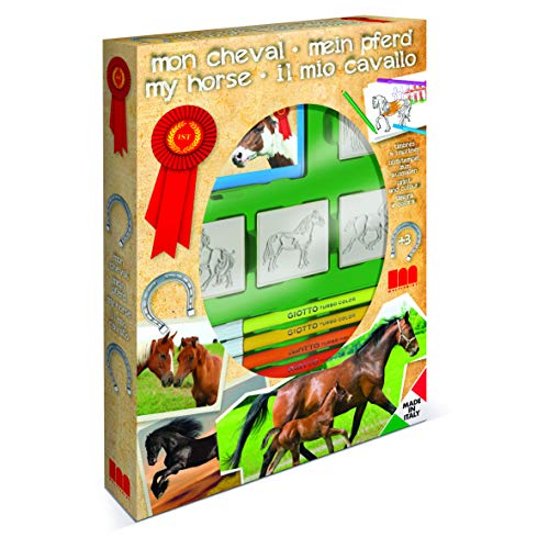 Multiprint Box 4 Stempel für Kinder Cavalli, 100% Made in Italy, Benutzerdefinierte Stempelset Kinder, in Holz und Naturkautschuk, Ungiftige Waschbare Tinte, Geschenkidee, Art.27895 Multiprint Box 4 Stempel für Kinder Cavalli, 100% Made in Italy, Benutzerdefinierte Stempelset Kinder, in Holz und Naturkautschuk, Ungiftige Waschbare Tinte, Geschenkidee, Art.27895 von Multiprint