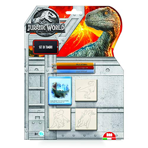Multiprint Geformte Blister Stempel für Kinder Jurassic World, 100% Made in Italy, Benutzerdefinierte Stempelset Kinder, in Holz und Naturkautschuk, Ungiftige Waschbare Tinte, Geschenkidee, Art.11975 Multiprint Geformte Blister Stempel für Kinder Jurassic World, 100% Made in Italy, Benutzerdefinierte Stempelset Kinder, in Holz und Naturkautschuk, Ungiftige Waschbare Tinte, Geschenkidee, Art.11975 von Multiprint