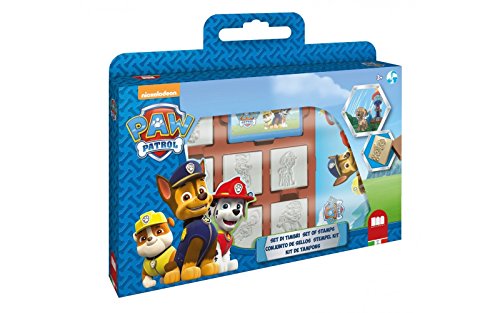 Multiprint Tasche 7 Stempel für Kinder Paw Patrol Boy, 100% Made in Italy, Benutzerdefinierte Stempelset Kinder, in Holz und Naturkautschuk, Ungiftige Waschbare Tinte, Geschenkidee, Art.07903 Multiprint Tasche 7 Stempel für Kinder Paw Patrol Boy, 100% Made in Italy, Benutzerdefinierte Stempelset Kinder, in Holz und Naturkautschuk, Ungiftige Waschbare Tinte, Geschenkidee, Art.07903 von Multiprint