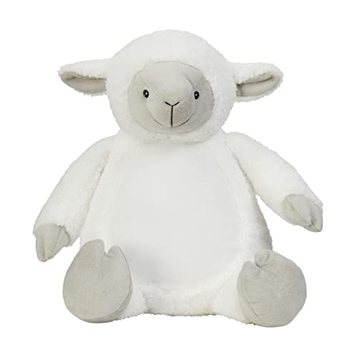 Mumbles Zippie Plüschtier Lamm, 42 cm, cremefarben Mumbles Zippie Plüschtier Lamm, 42 cm, cremefarben von Mumbles