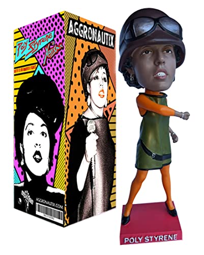 X-Ray Spec Polly Styrol Oszillierende Figur X-Ray Spex Poly Styrol Throbblehead von Mumbles
