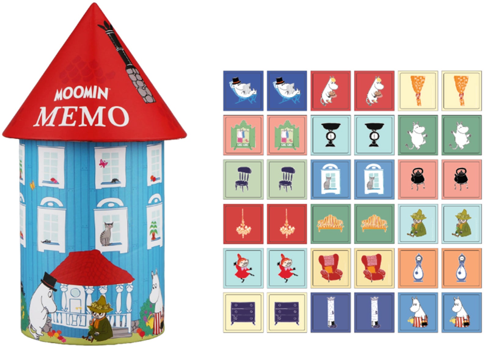 Barbo Toys Mumin Haus Memo-Spiel Barbo Toys Mumin Haus Memo-Spiel von Mumin