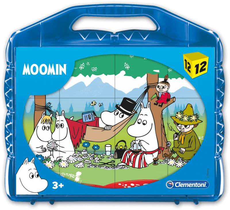 Clementoni Mumin Würfelpuzzle 12 Teile von Mumin