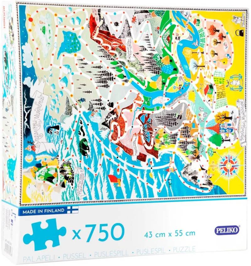 Moomin by Martinex Puzzle Mumin-Spiel 750 Teile von Mumin
