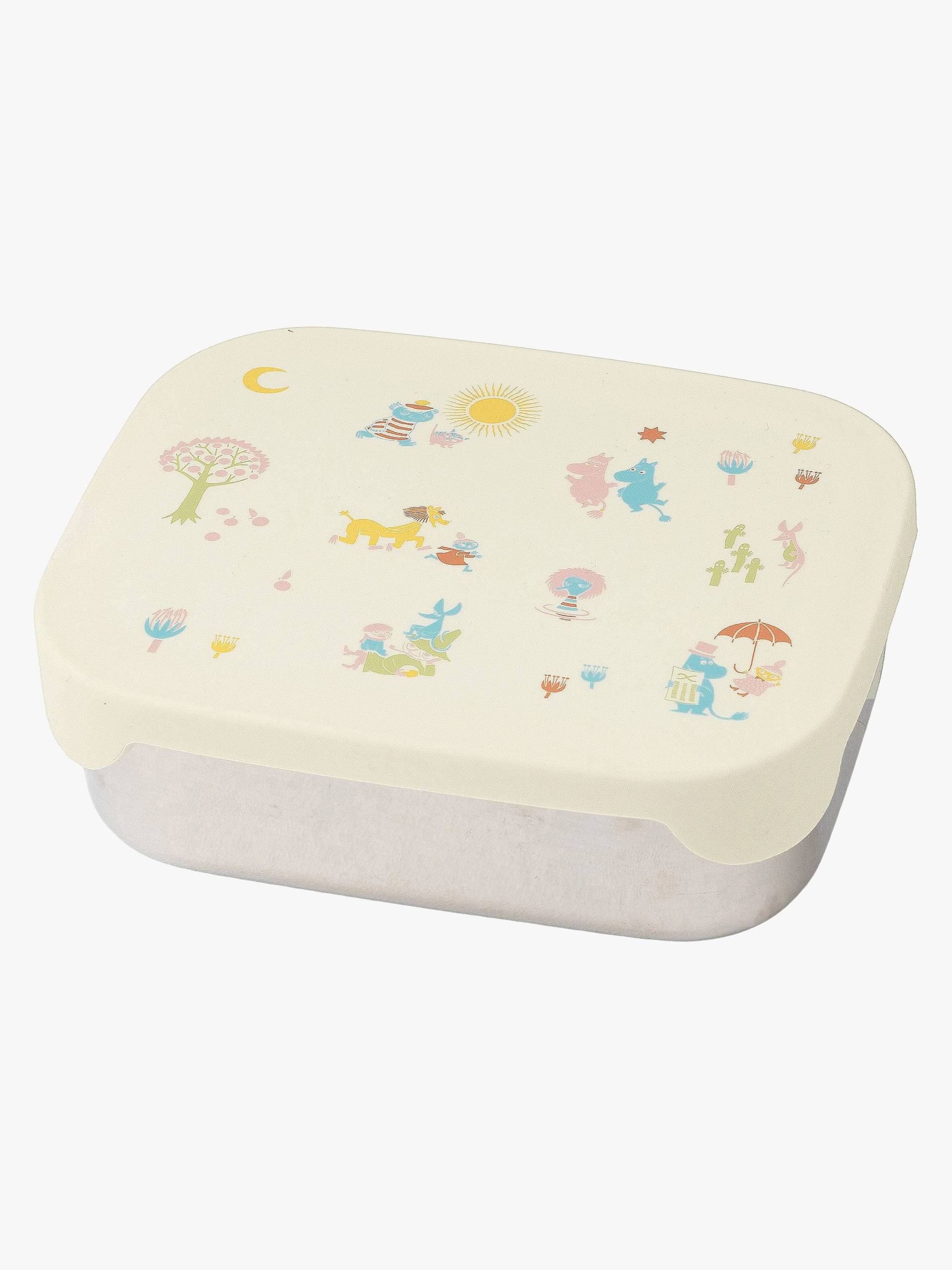 Mumin 80 Brotdose Blech, Beige Mumin 80 Brotdose Blech, Beige von Mumin