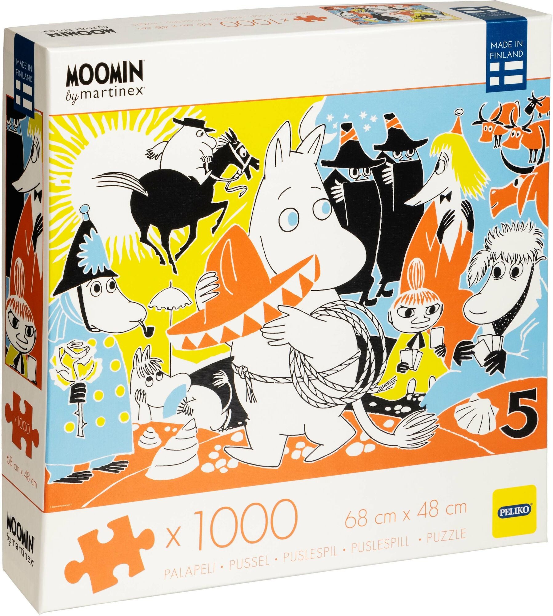 Mumin Comic Book Cover 5 Puzzle 1000 Teile von Mumin