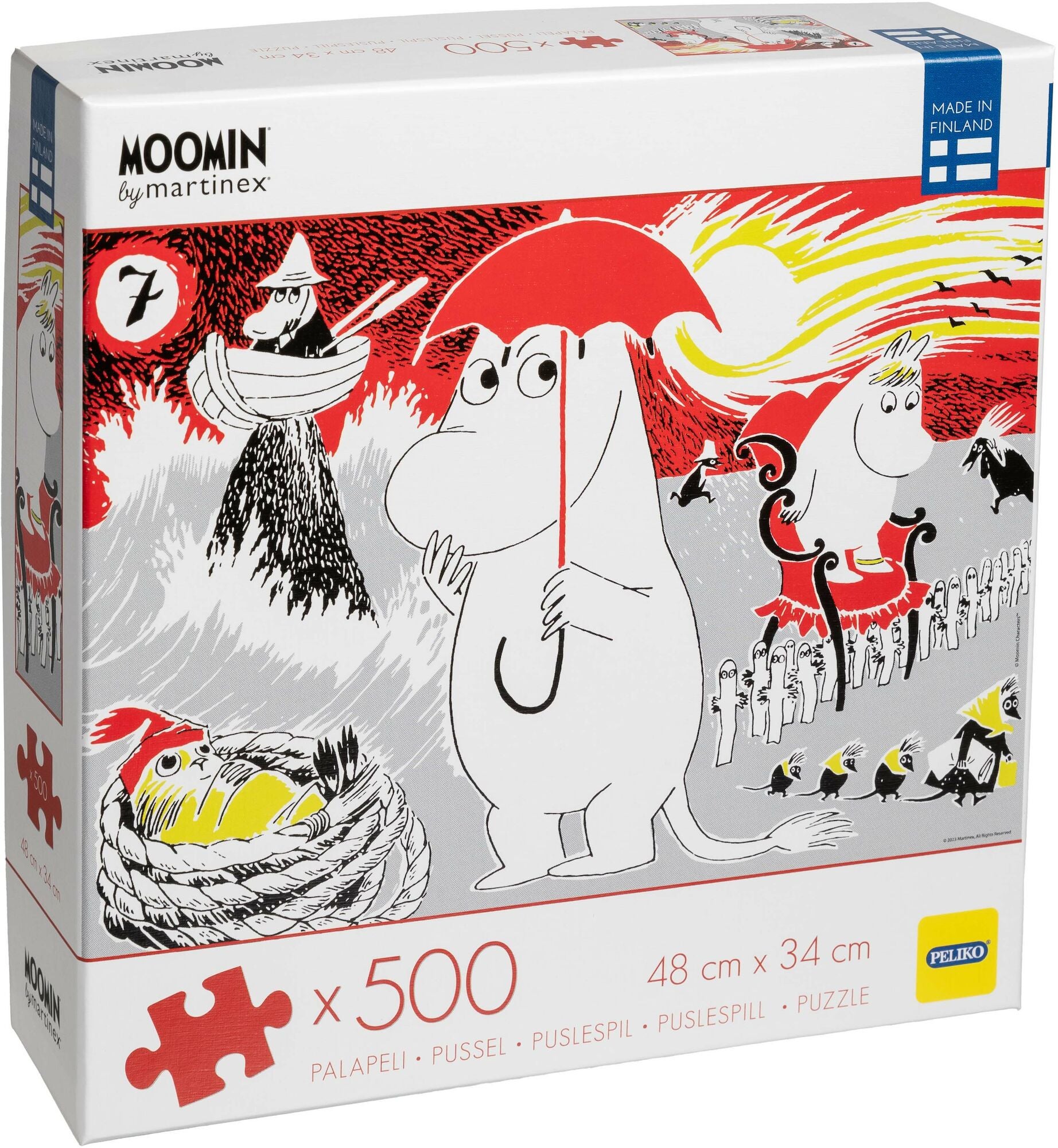 Mumin Comic Book Cover 7 Puzzle 500 Teile von Mumin