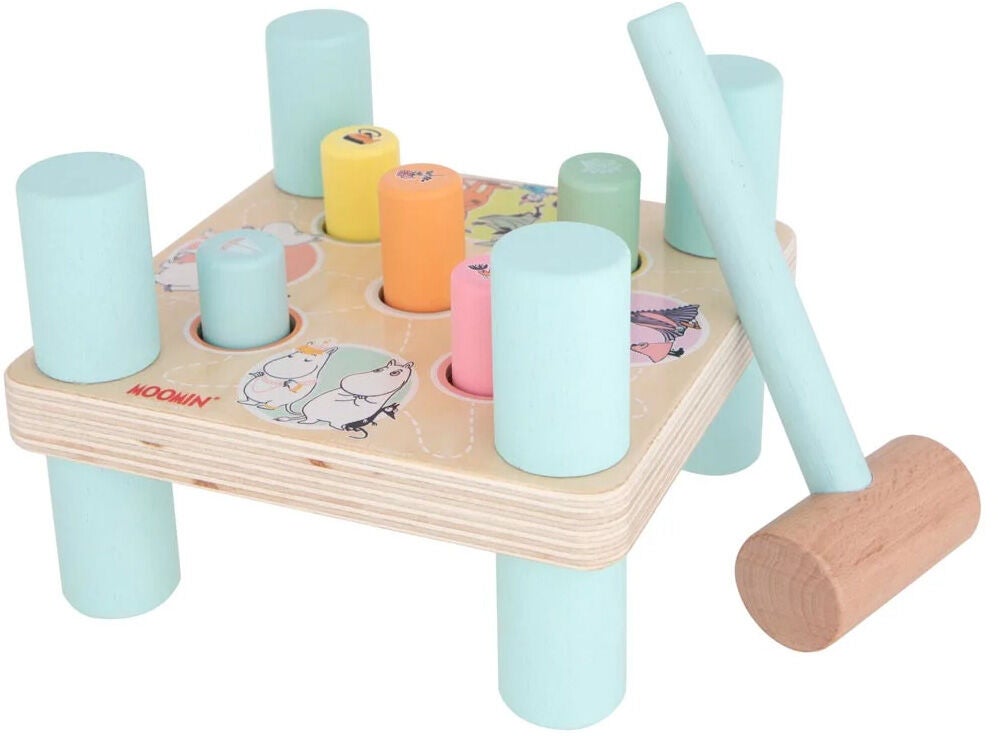 Mumin Hammerbank, Babyspielzeug Mumin Hammerbank, Babyspielzeug von Mumin