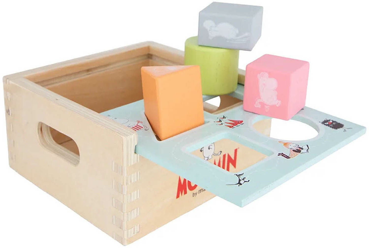 Mumin Holzblöcke Kasten Mumin Holzblöcke Kasten von Mumin