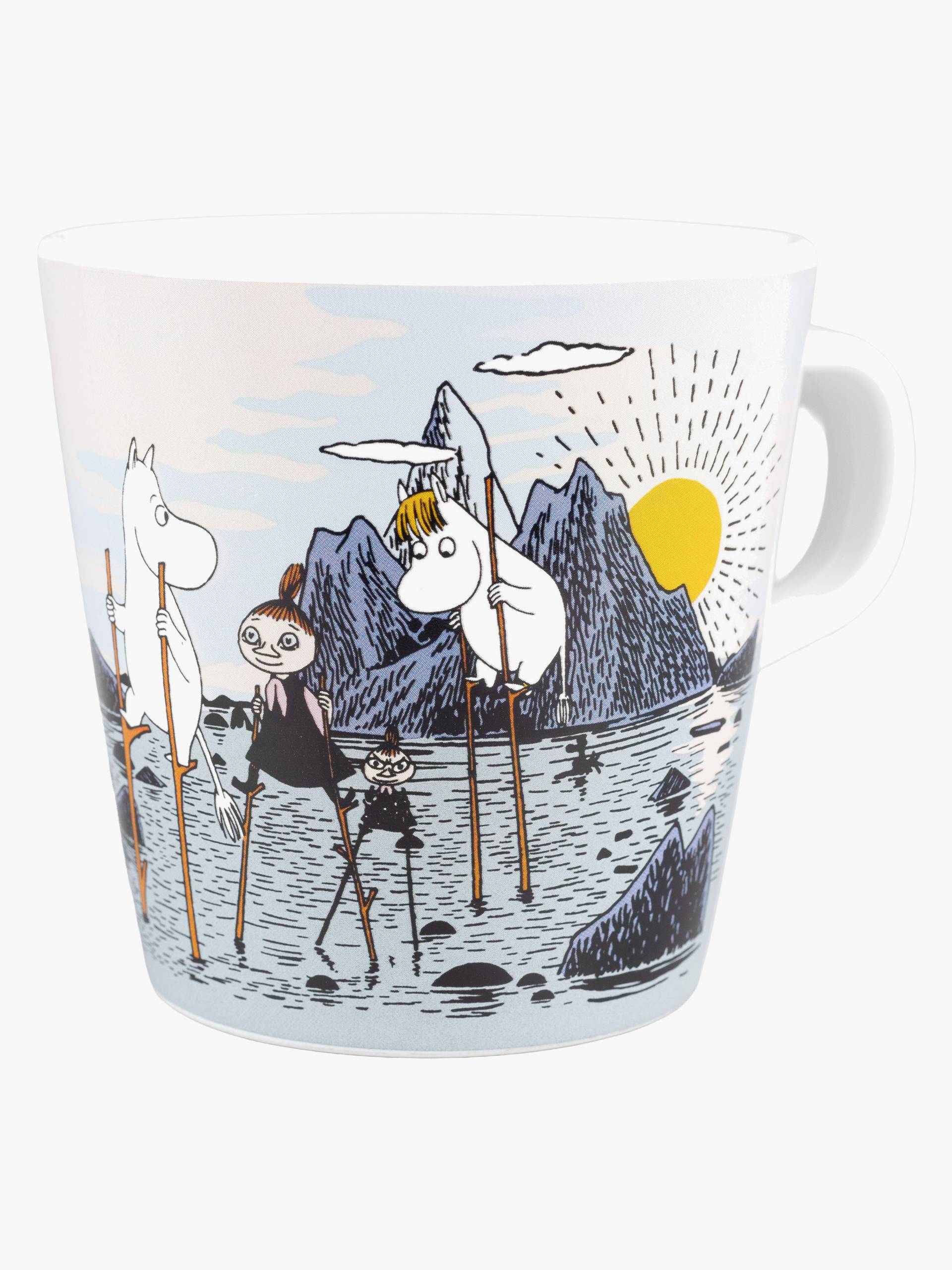 Mumin Inselchen & Schären Becher mit Griff Mumin Inselchen & Schären Becher mit Griff von Mumin