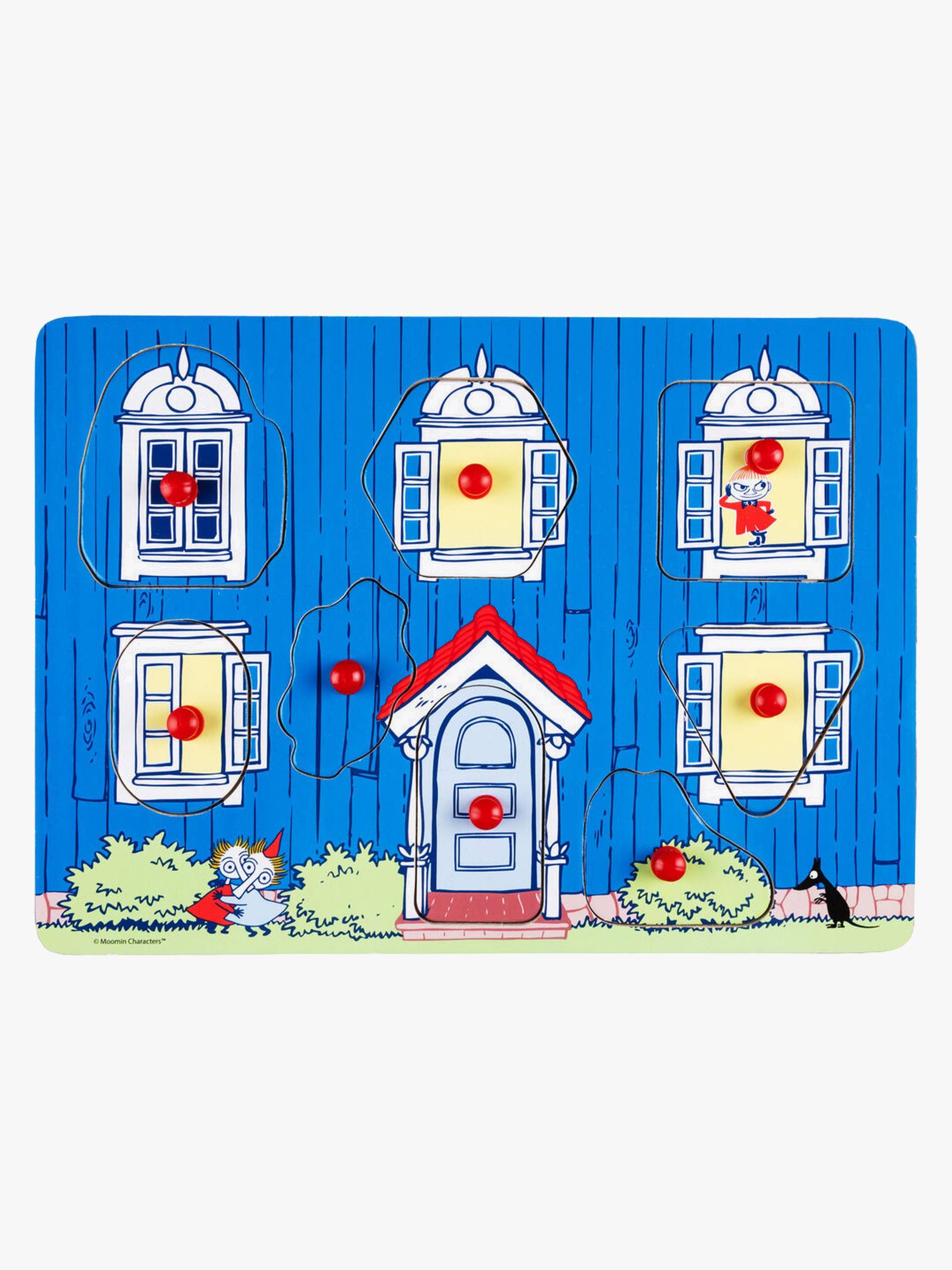 Mumin Knopfpuzzle Muminhaus 8 Teile von Mumin