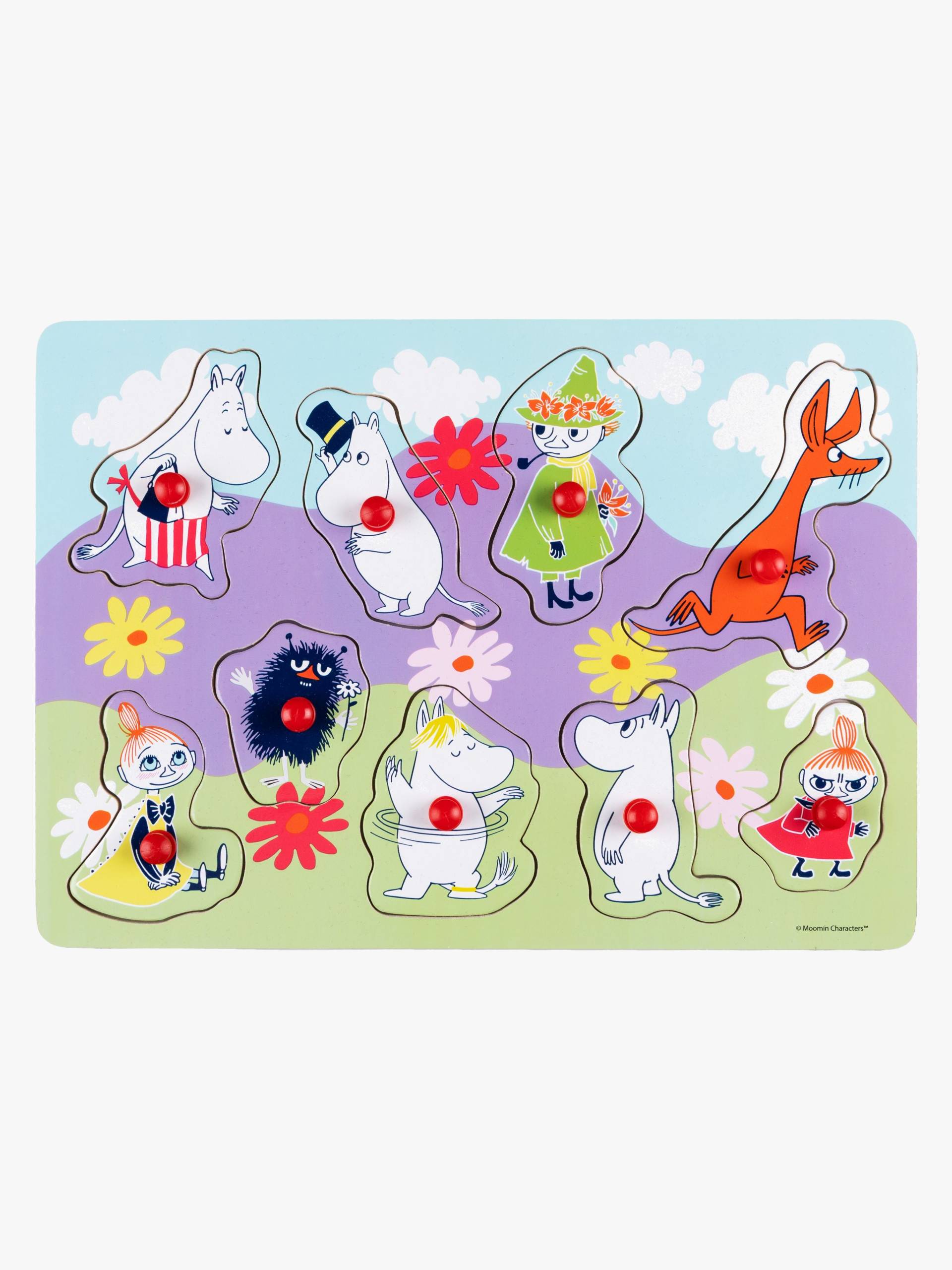 Mumin Knopfpuzzle Muminhaus 8 Teile von Mumin