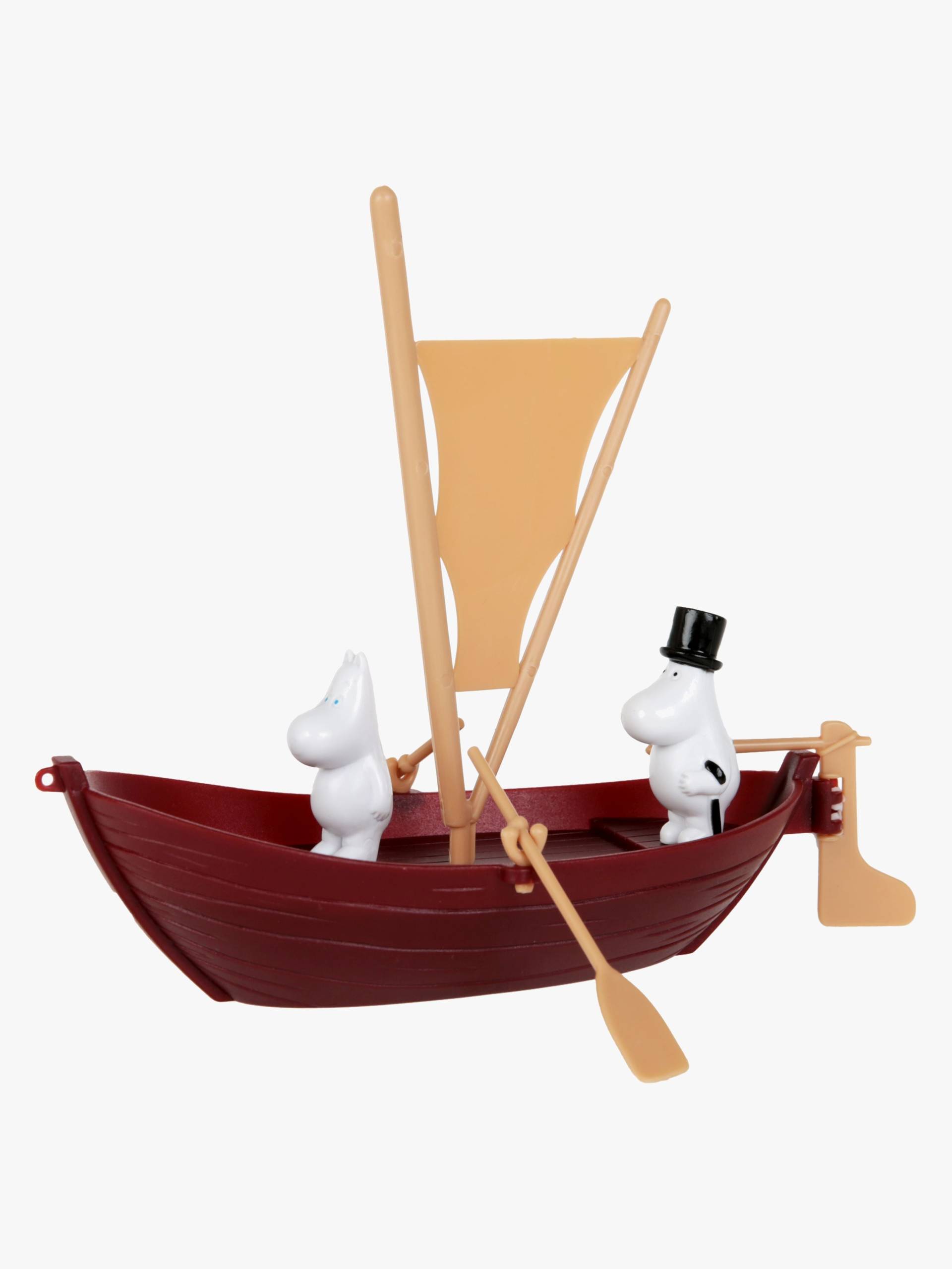 Mumin Muminpapas Segelboot mit 2 Figuren von Mumin