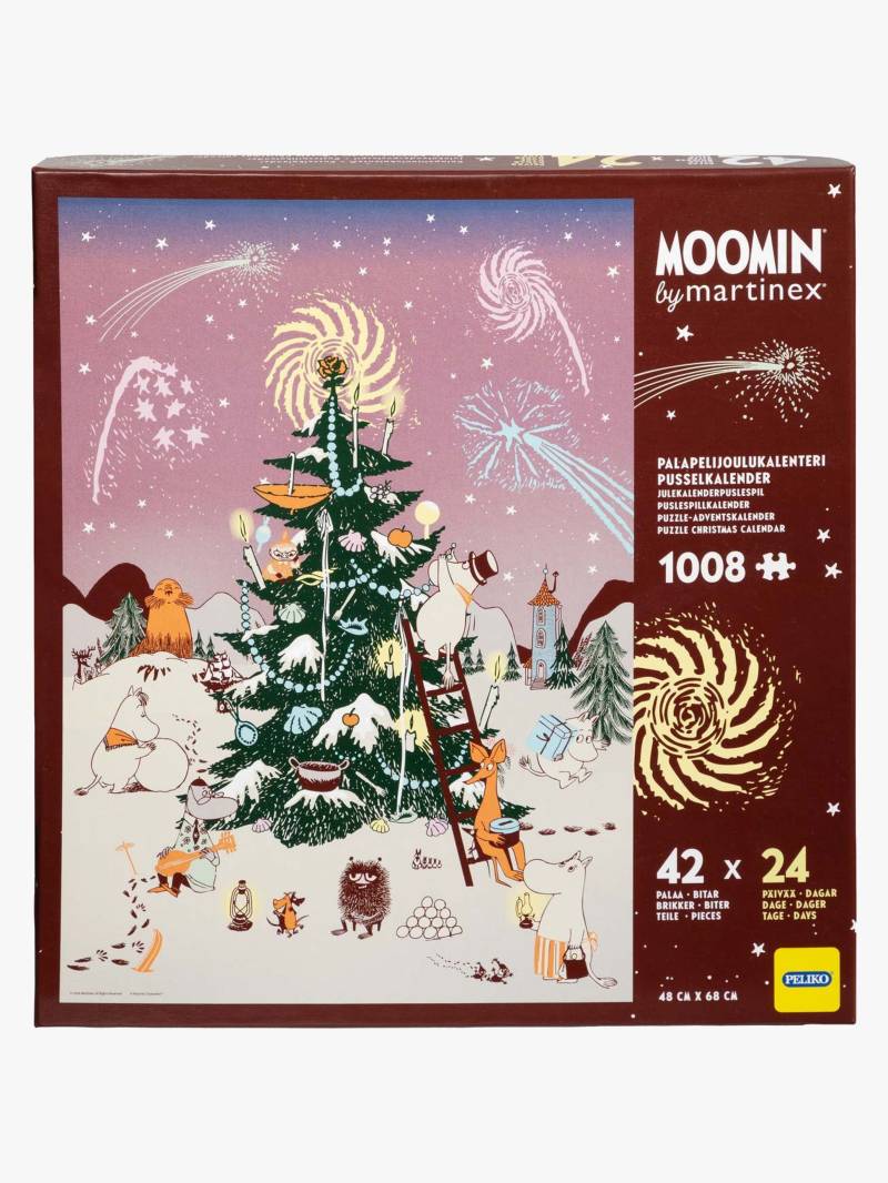 Mumin Puzzle Adventskalender 1008 Teile von Mumin