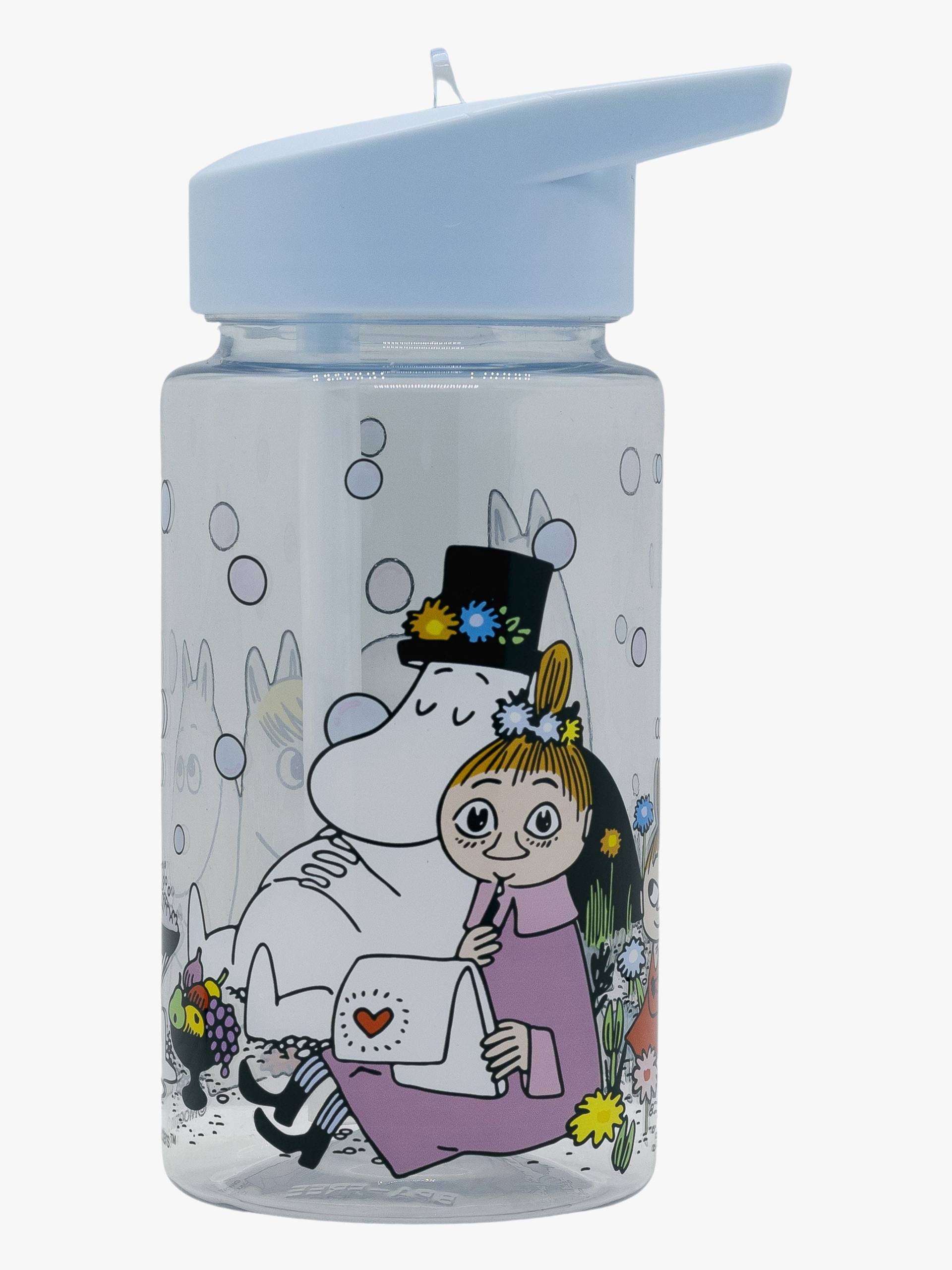 Mumin Schärengarten Trinkflasche Plastisch, Blau Mumin Schärengarten Trinkflasche Plastisch, Blau von Mumin