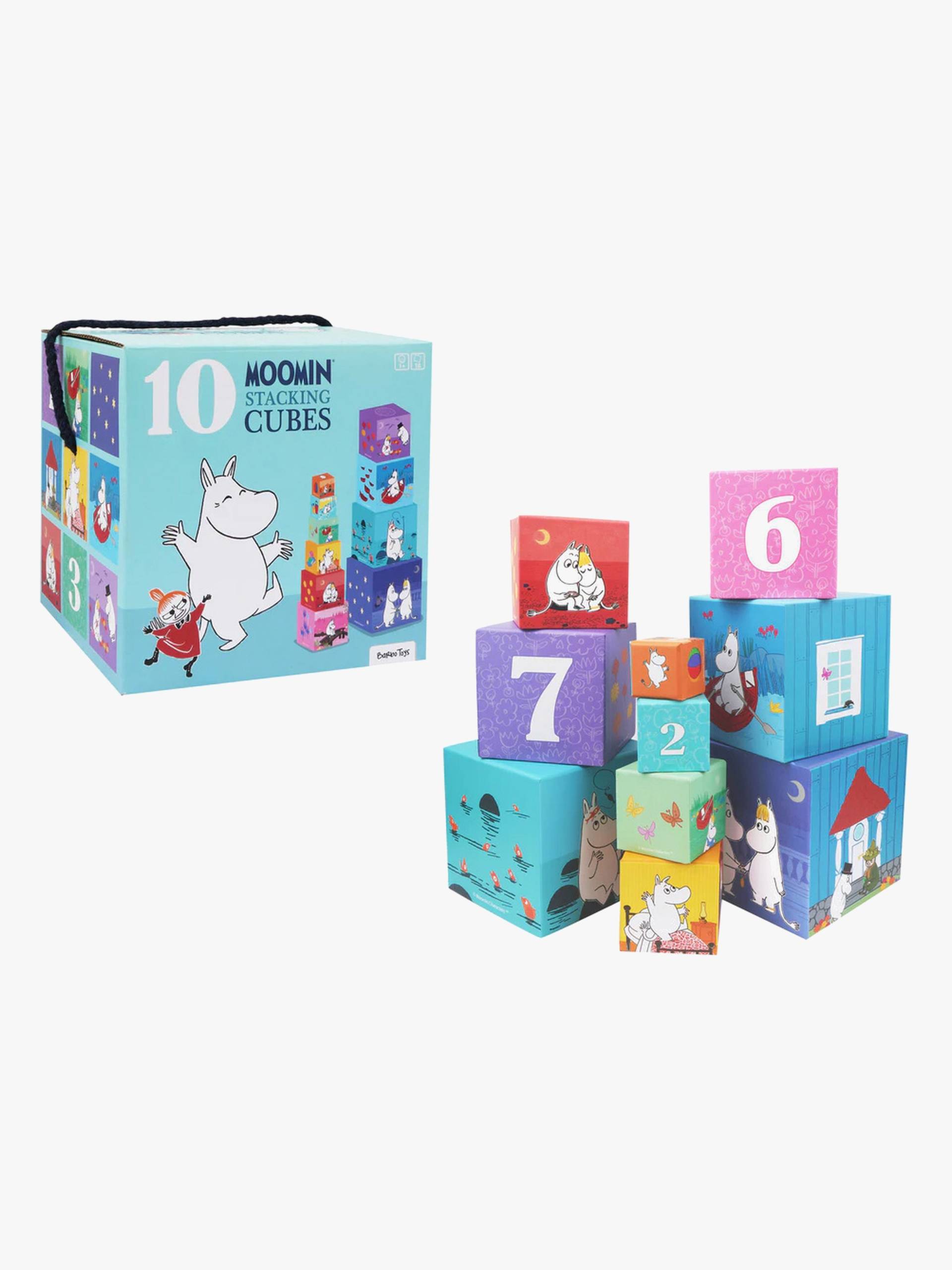 Mumin Stapelwürfel 10 Teile, Babyspielzeug von Mumin