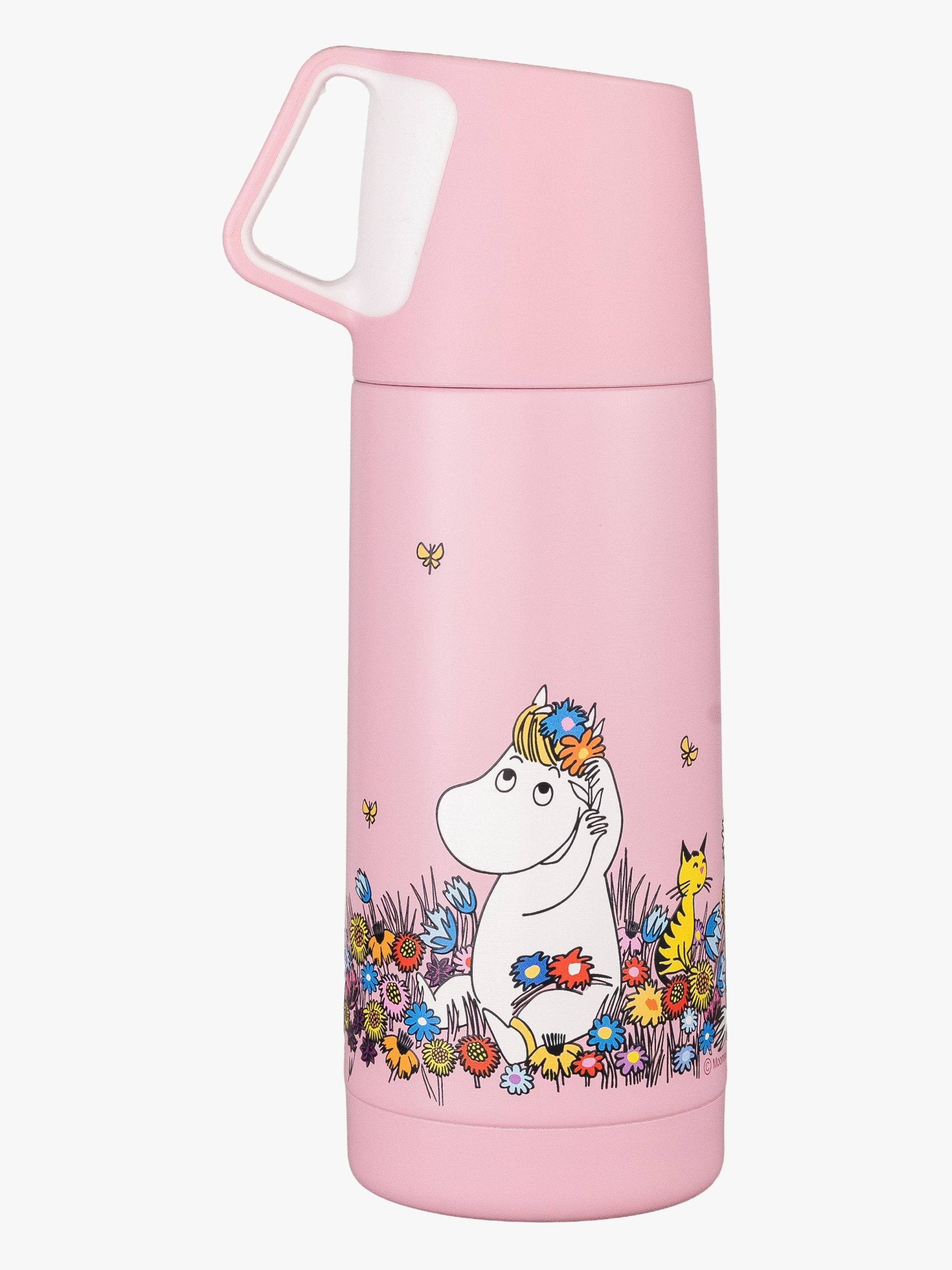 Mumin Wiese Isolierflasche 350ml, Rosa Mumin Wiese Isolierflasche 350ml, Rosa von Mumin