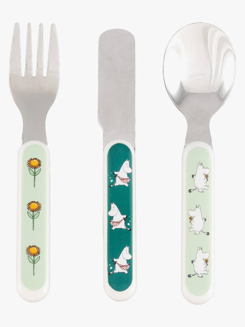 Mumin Wiese Kinderbesteck, Grün Mumin Wiese Kinderbesteck, Grün von Mumin