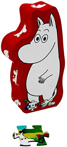 Barbo Toys - Mumins Deco Puzzle – 24 Teile Puzzle - Kinder ab 3 Jahren – Moomin Spielzeug - Puzzle in Einer geformten Box – Illustrationen aus dem Mumin-Tal - Puzzle ab 3 von Barbo Toys