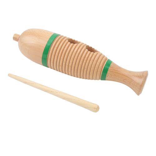 Fischförmige Guiro -Holzfische -Form Guiro, Fischförmiges Guiro -Instrument Lateinische Percussion Instrument mit Rhythmusstang L Einfache Kultivieren Musikalisches Talent Fischförmige Guiro -Holzfische -Form Guiro, Fischförmiges Guiro -Instrument Lateinische Percussion Instrument mit Rhythmusstang L Einfache Kultivieren Musikalisches Talent von Mumusuki
